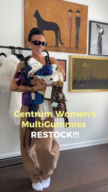 Instagram post by @chiaraacetokyser for Centrum. Caption reads: #ad #CentrumPartner See, THIS is why I refuse to....