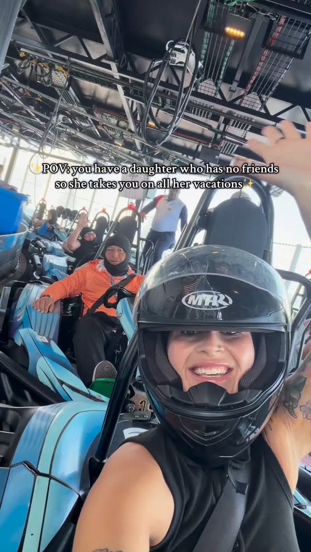 Instagram post by @mommashive for Norwegian Cruise Line. Caption reads: “Hey mom and dad are you available? I’ll pay for....