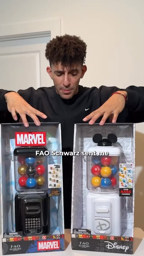 Instagram post by @khleothomas for FAO Schwarz. Caption reads: #ad Make sure to get these exclusive @FAOSchwarz....