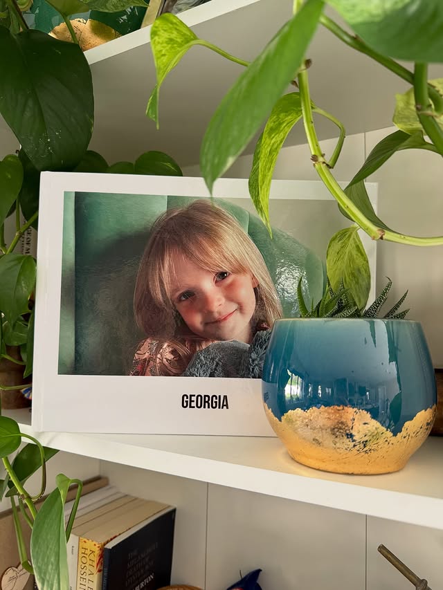 Instagram post by @the_baby_gaim for Photobox. Caption reads: Spring Home Refresh with @photoboxuk 🍃 Ad....
