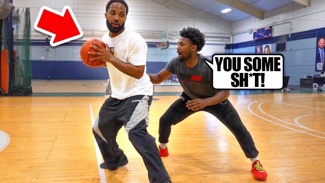 YouTube post by @bellis98 for PrizePicks. Caption reads: "YOU CANT FWM N***A!" B Ellis vs Lat INTENSE....