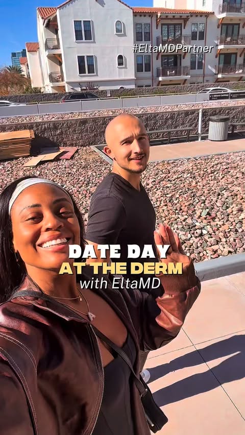 Instagram post by @aieshabeasley for EltaMD. Caption reads: [...] sunburns. I’ve been a longtime fan of....