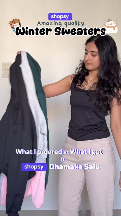 Instagram post by @ravzzxo for Shopsy. Caption reads: [...] THIS cozy 🤌🧶Follow&Comment for links🔗....