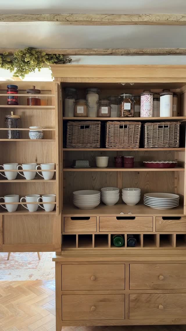 Instagram post by @cottagerenovationcwmrhys for The Cotswold Company. Caption reads: Ad | Spending a cosy rainy afternoon in our....