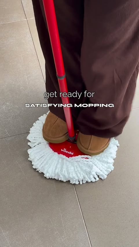 Instagram post by @cleanigram for Morrisons. Caption reads: [...] mop purchased (on offer in @morrisons) and....