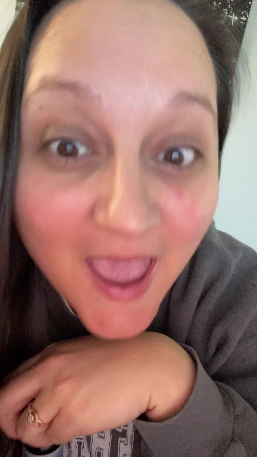 TikTok post by @sincerely_jacque for Triquetra Health. Caption reads: My brain said “buffering…” so I grabbed this 😭💀....