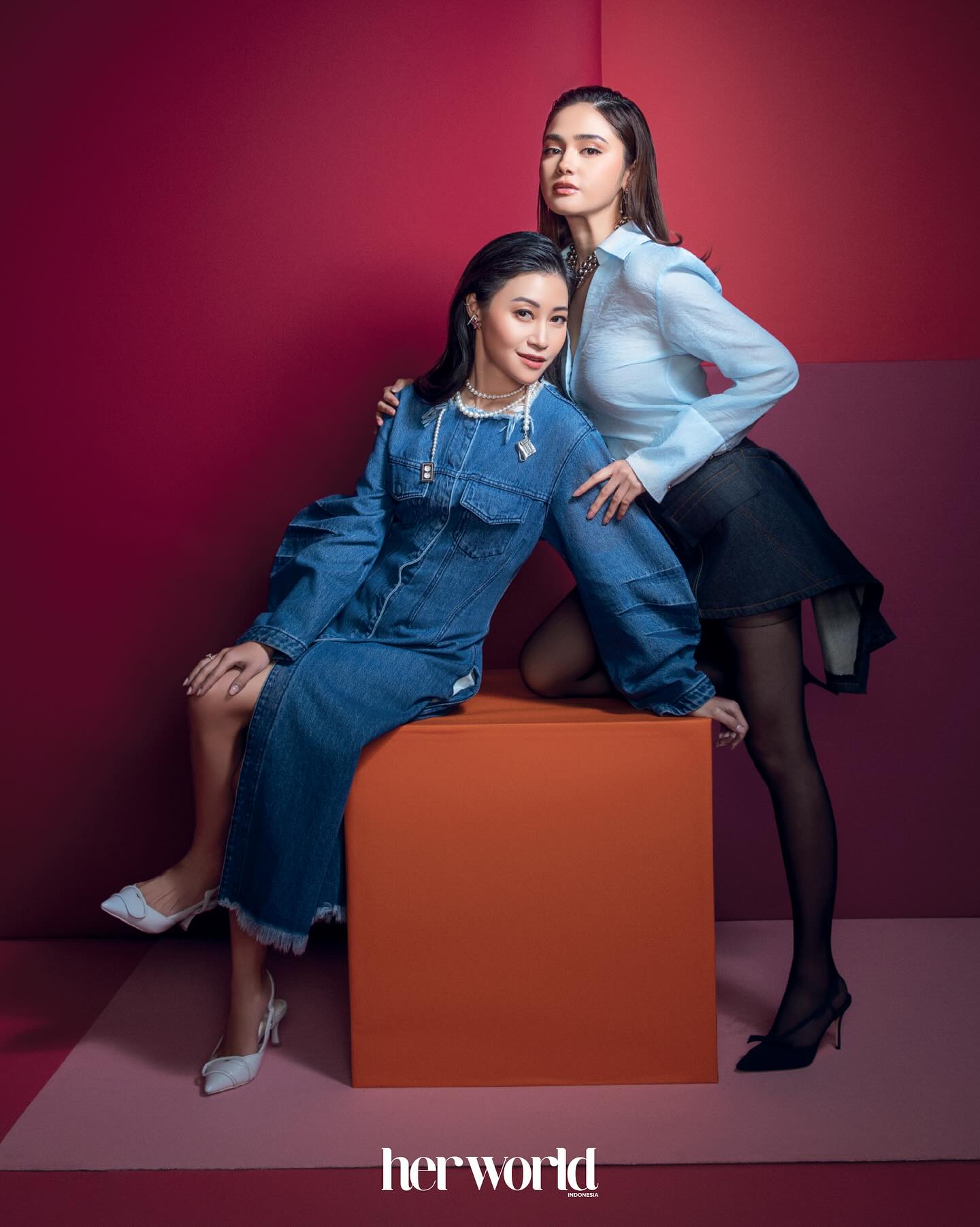 Instagram post by @dermatologistjakarta for Coach. Caption reads: See how @syifahadju and dr. Arini....