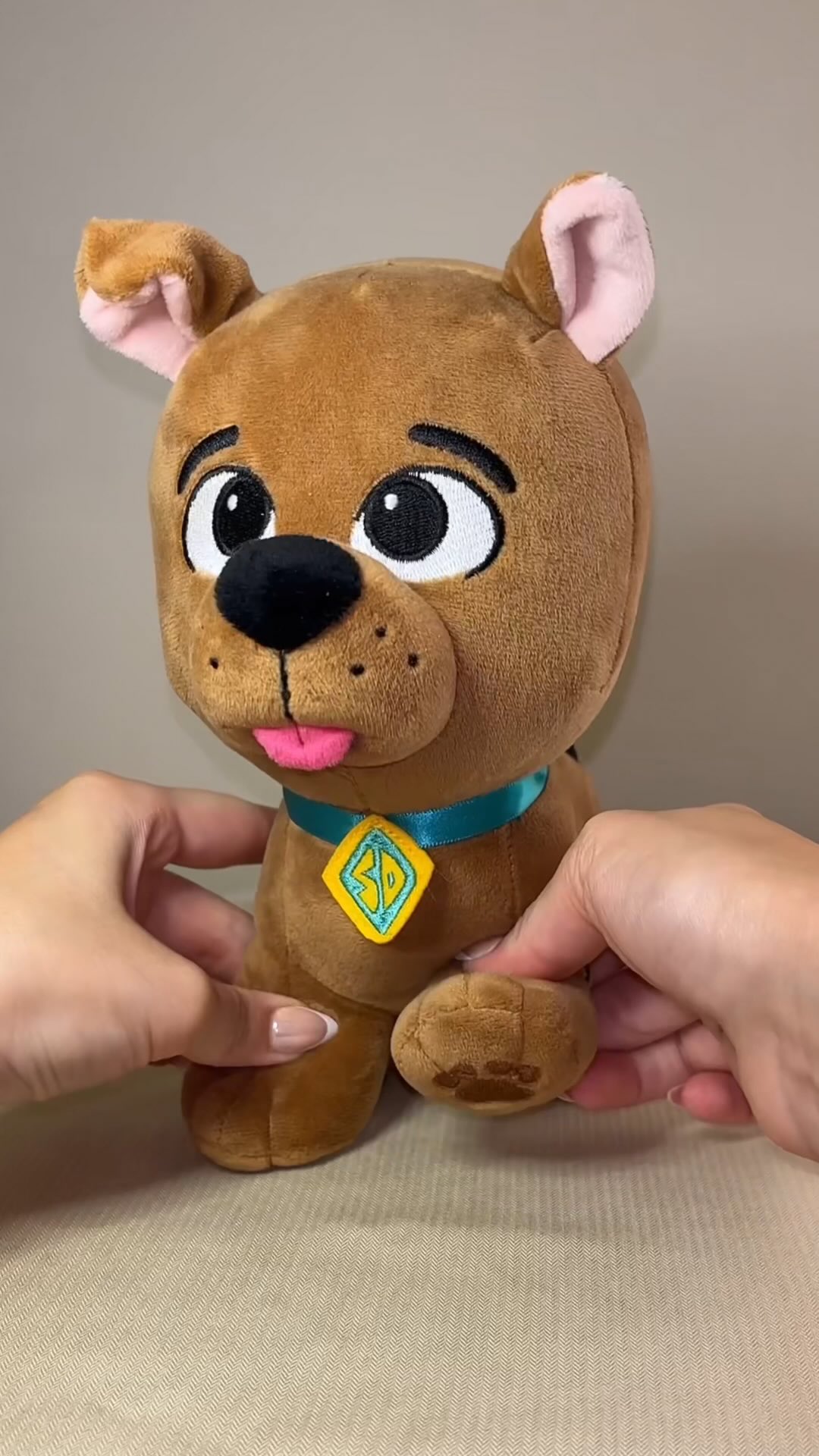 Instagram post by @spotthedalmatiann for Jazwares. Caption reads: oh they’re getting ~funky~ with it #Scoobtober....