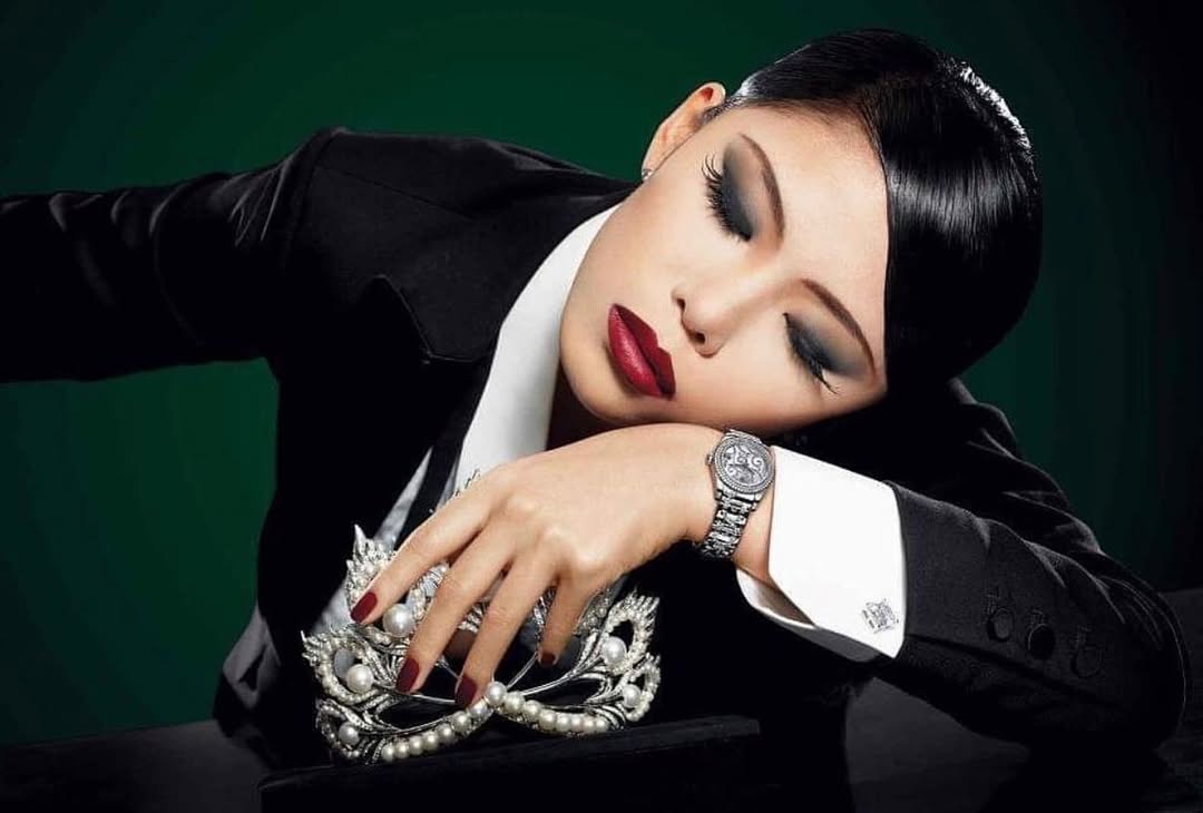 Instagram post by @riyomori_ for ROLEX. Caption reads: From another Rolex ad. @rolex 
A universe only....