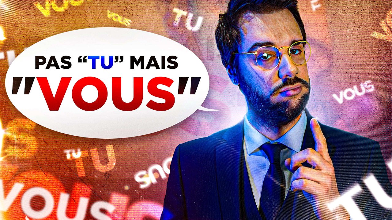 YouTube post by @Linguisticae for Fnac. Caption reads: Is the formal "vous" form of address disappearing?.