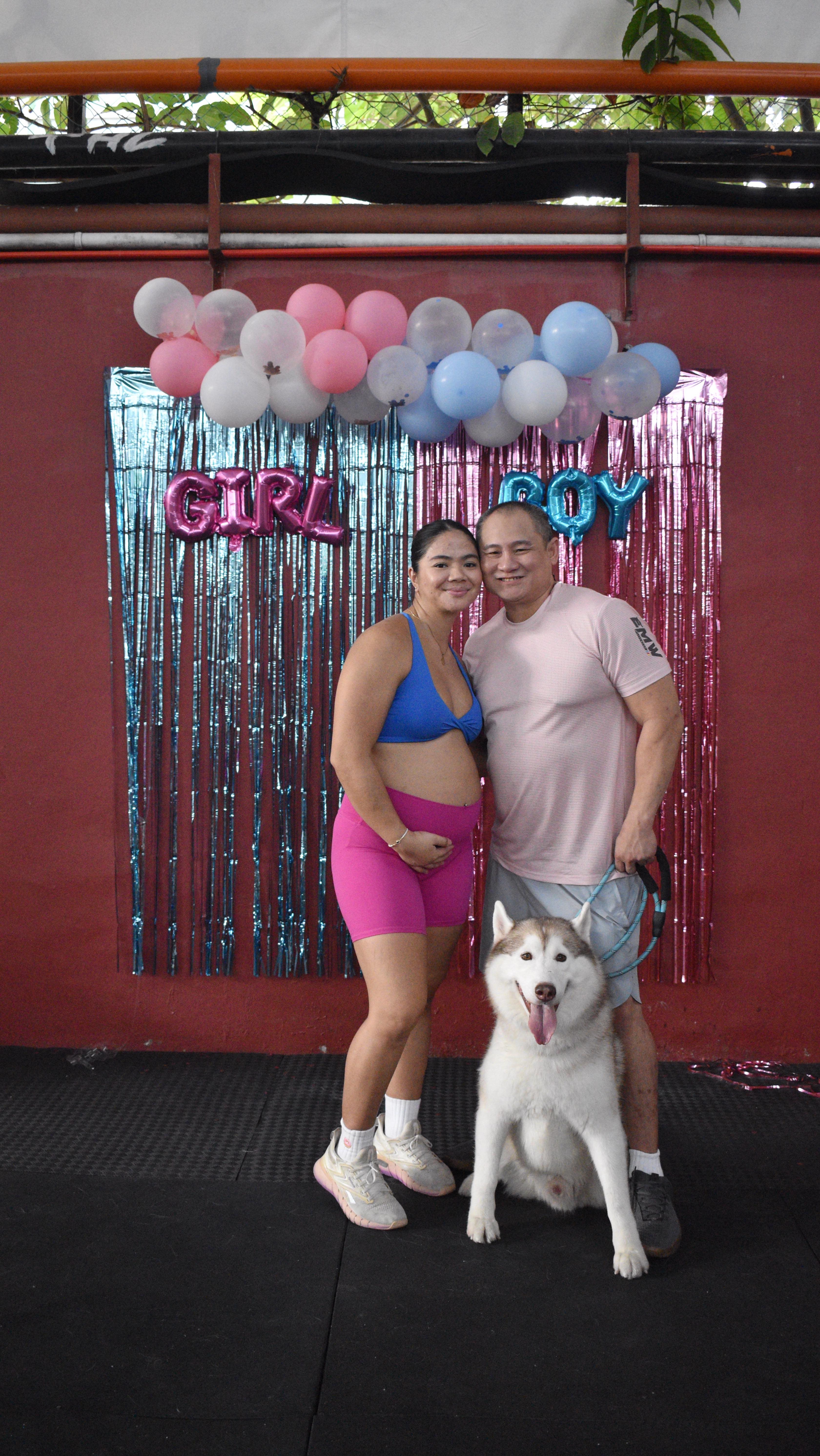 Instagram post by @coachcilynm for CrossFit. Caption reads: ….it’s a 💙👶🏼 Thank you to all our CrossFit....