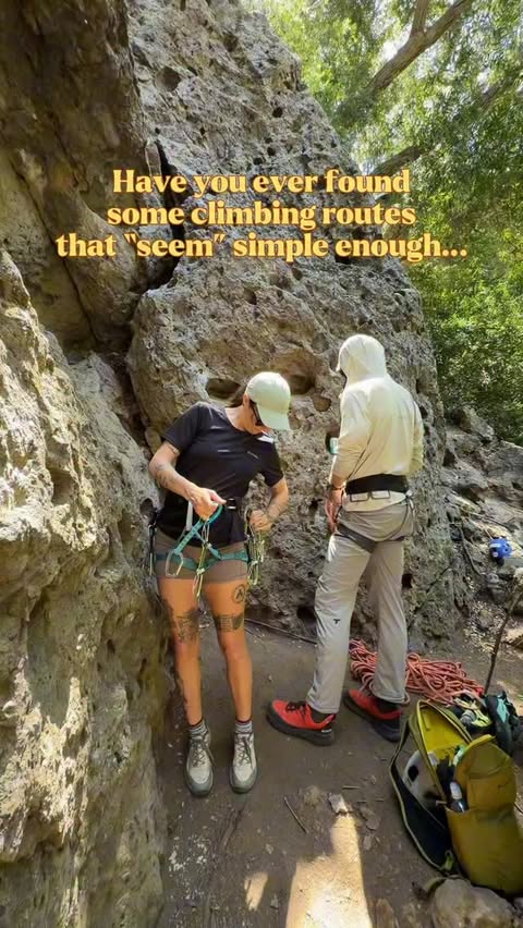 Instagram post by @the_last_thing_u_forget for Columbia Sportswear. Caption reads: Gotta love when the approach is even dicier than....
