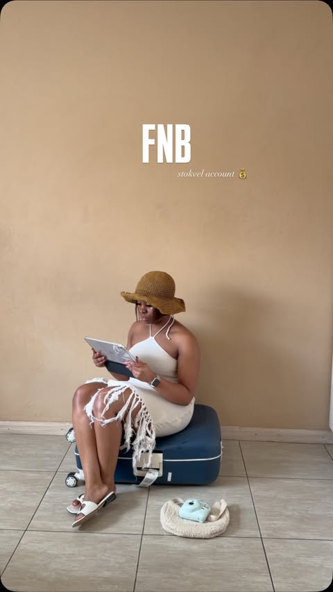 Instagram post by @ndzalyy_y for FNB SA. Caption reads: [...] #HelpChangesEverything @fnbsa.