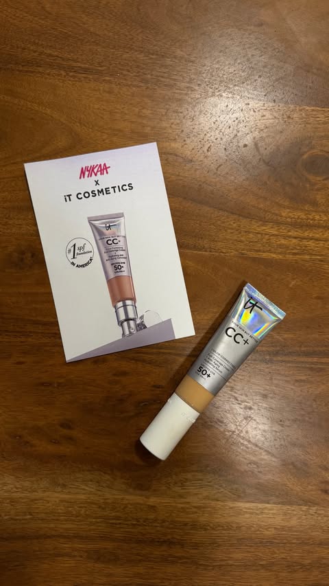 Instagram post by @silkzdiaries for IT Cosmetics. Caption reads: PR Roulette 🎲 Today’s pick: IT Cosmetics CC+....