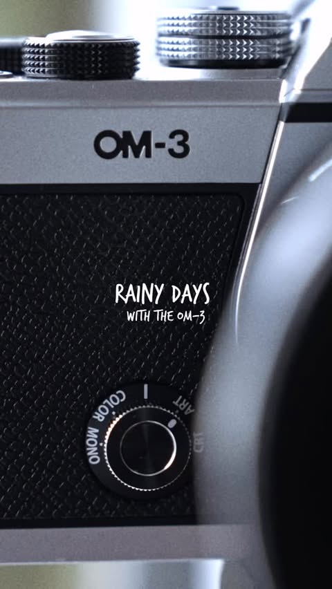 Instagram post by @declanhartleybrown for OM SYSTEM. Caption reads: [...] Shot on the OM-3 + 12-45mm f4.....