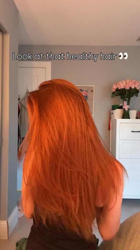 Instagram post by @jillian.ann99 for K18 Hair. Caption reads: Good hair days with @k18hair 
#hairday....