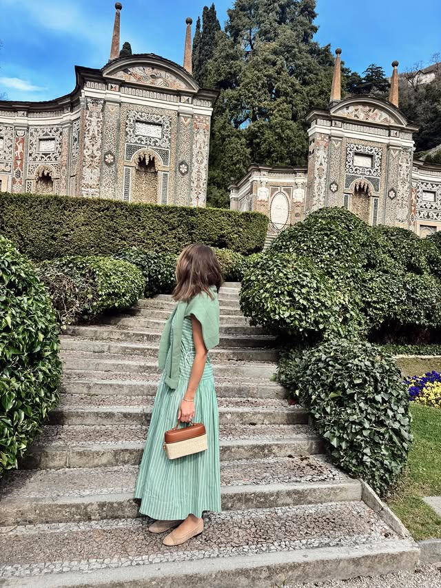 Instagram post by @lizadams for tuckernuck. Caption reads: @tuckernuck in Italy!!! A match made in heaven.....