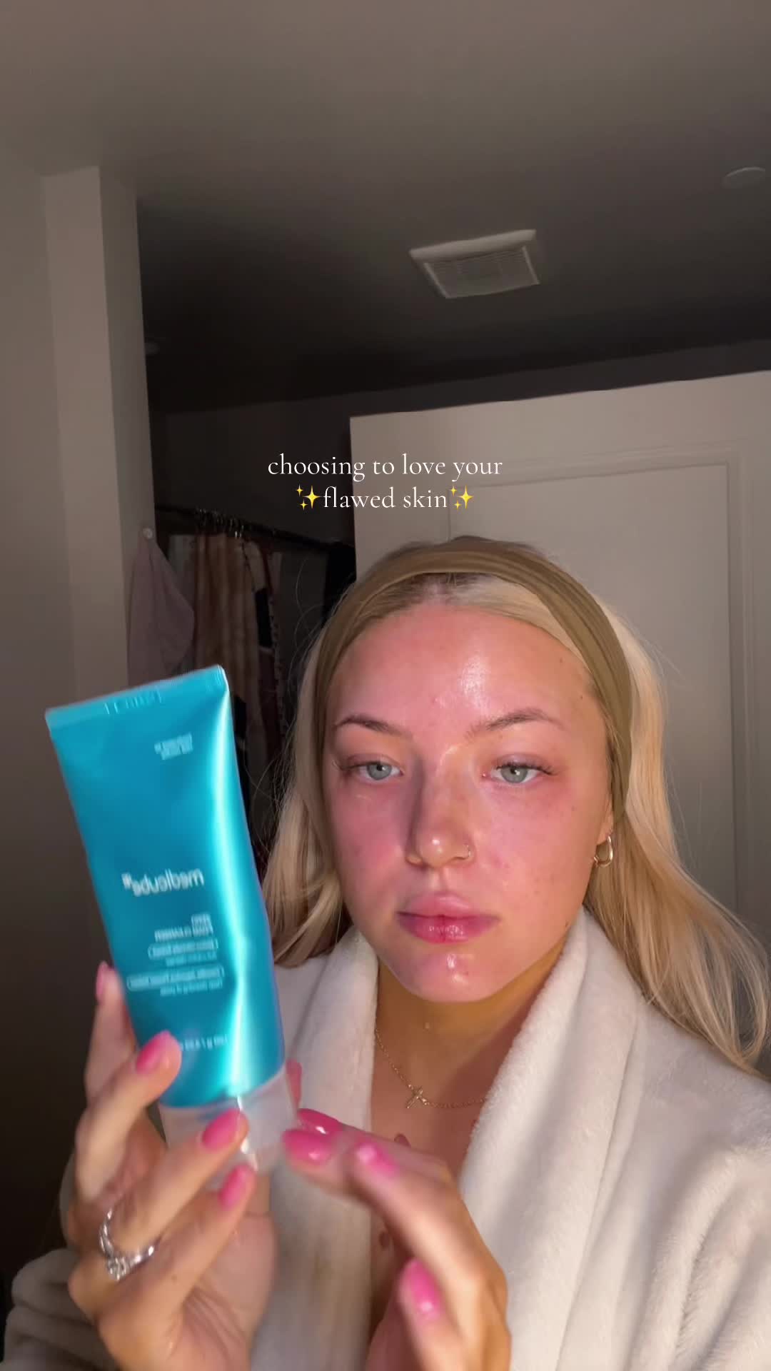 TikTok post by @itstaylorbuck for ILIA Beauty. Caption reads: [...] to💓 @Medicube Global @Anua Store US @ILIA....