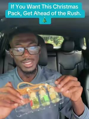 TikTok post by @the_reel_andrew for CE Craft Company. Caption reads: Getting my holiday essentials early because I’m....