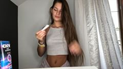 Instagram post by @chloerioux for Jean Coutu. Caption reads: Sometimes, I have breakouts (like right now) so I....