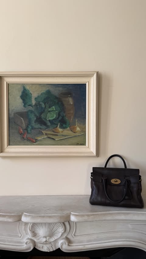 Instagram post by @lydia for Strathberry. Caption reads: [...] special Two piece @emello_london Bag....