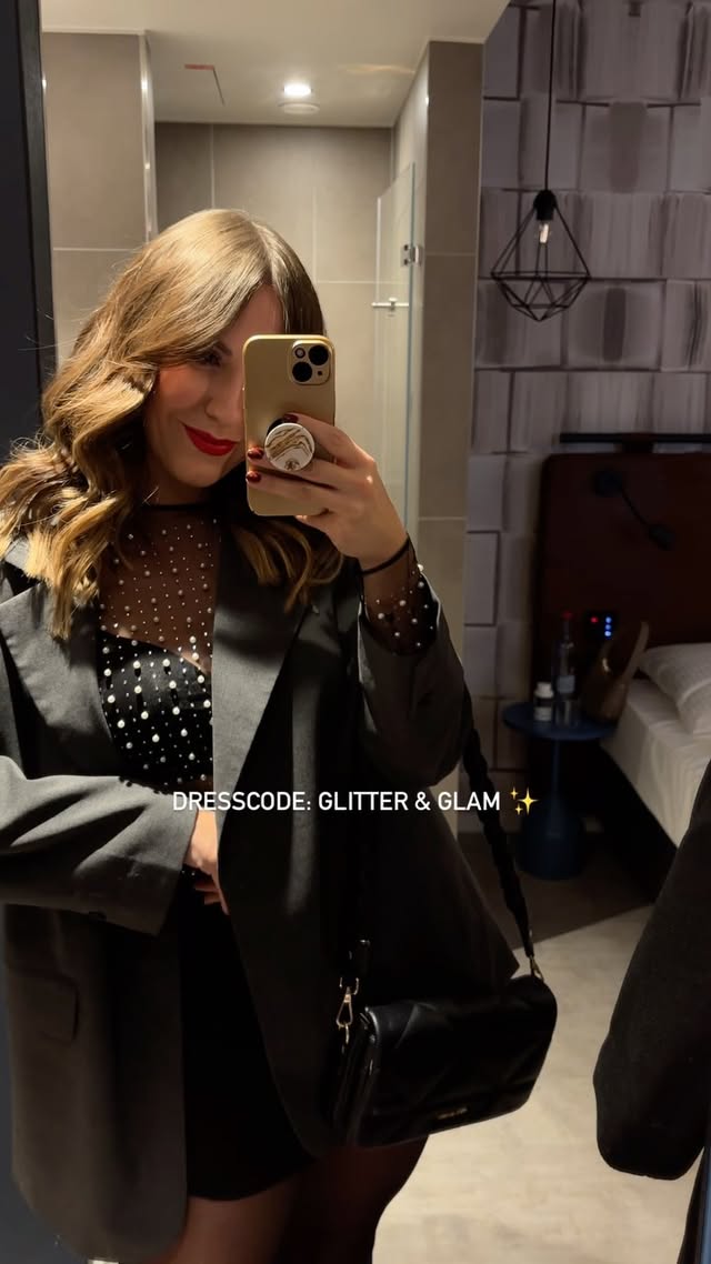 Instagram post by @patriciacarolinaaa for Luamaya. Caption reads: Ready for Xmas Event with @luamaya_official ✨❤️....