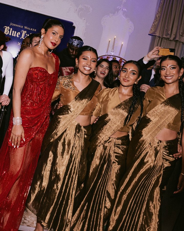 Instagram post by @usha_jey for Johnnie Walker. Caption reads: #Ad
An evening celebrating creativity and....