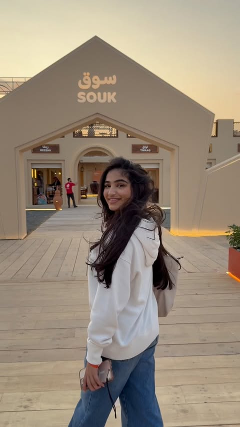 Instagram post by @danaealali for Visit Abudhabi. Caption reads: Had the best time at @liwafest 🦅🏜️

ليوا فعلاً....