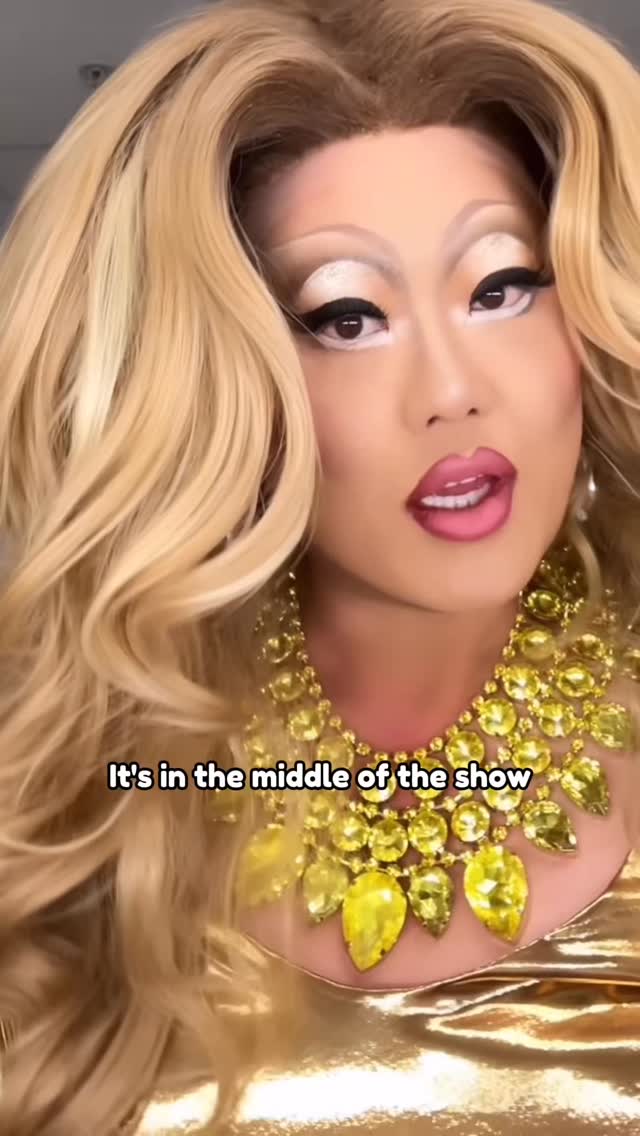 Instagram post by @kimchi_chic for KimChi Chic Beauty. Caption reads: The blush is BLUSHING 💅 Retouch backstage with....