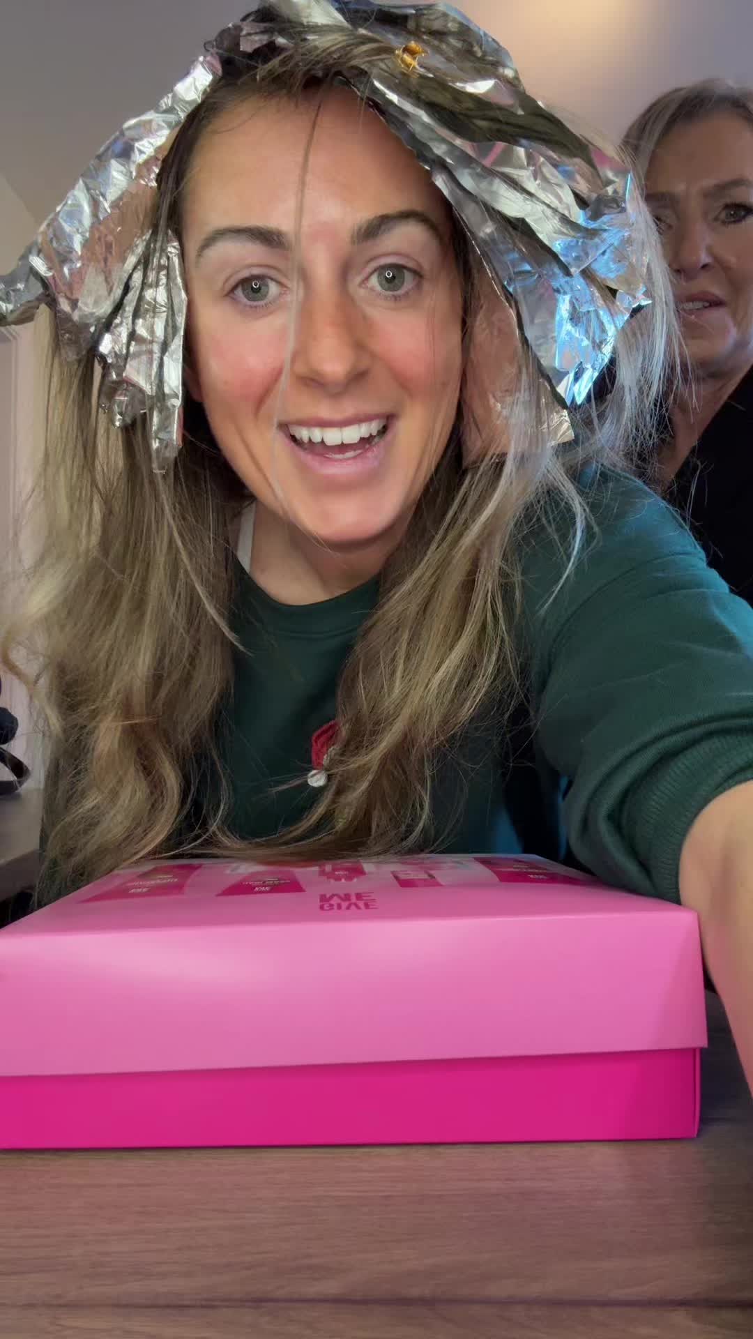 TikTok post by @thissinglemamaofficial for Give Me Cosmetics. Caption reads: [...] of haircare today is the @Give Me Cosmetics....