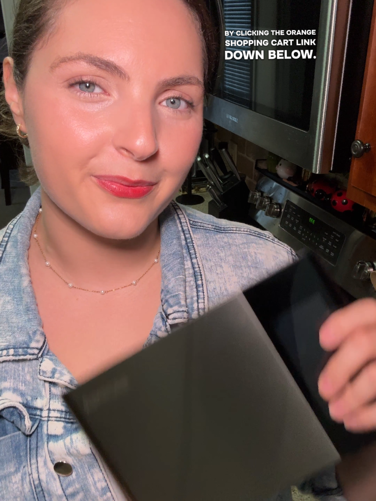 TikTok post by @one_georgia_peach for Belife Clean. Caption reads: [...] more accurately with a smart scale! @Belife....