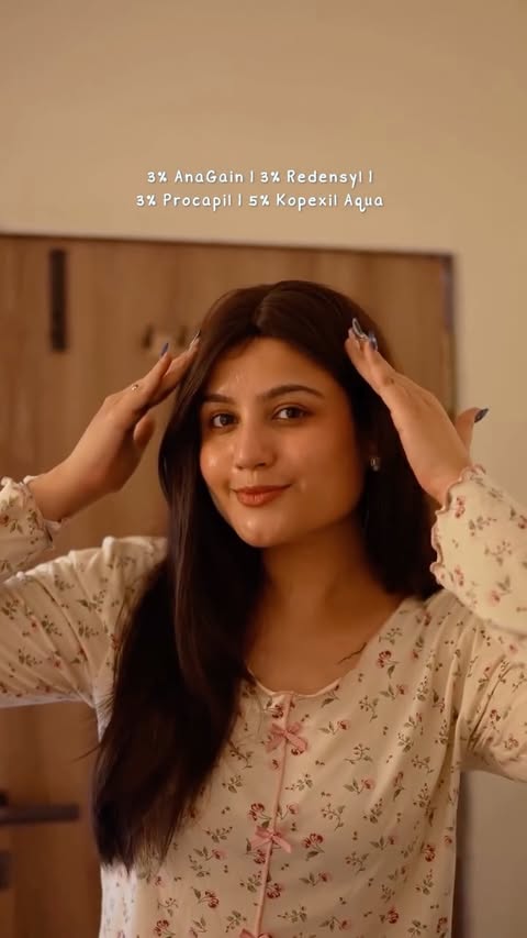 Instagram post by @kunika_banga for Kesh King. Caption reads: [...] see new hair growth 🥹✨ Been using Kesh King....