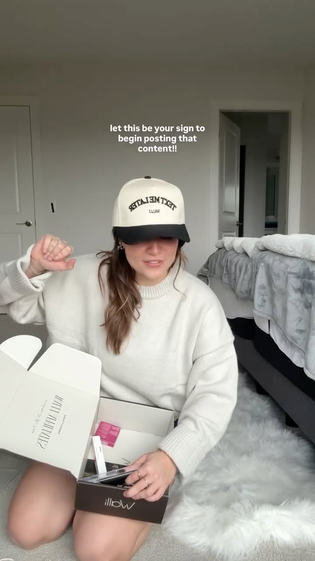 Instagram post by @bbrooklynsummer for Walli Cases. Caption reads: [...] Fruit - @ohmefoods Phone Case, Hat -....