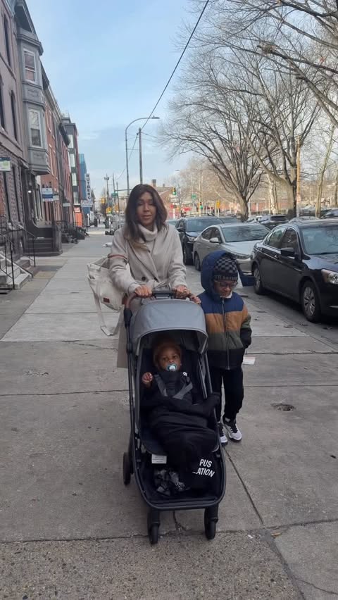 Instagram post by @livinglesh for UPPAbaby. Caption reads: The @uppababy Minu V3 has become our go to....