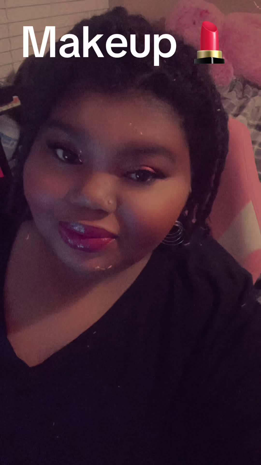 TikTok post by @priscilla_0209 for Alamar Cosmetics. Caption reads: [...] @IL MAKIAGE @Mary Kay U.S. @Alamar Cosmetics....