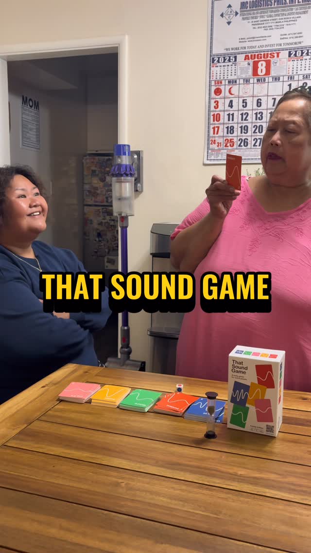 Instagram post by @otakoyakisoba for That Sound Game. Caption reads: Sounds speak louder than words! Play That Sound....