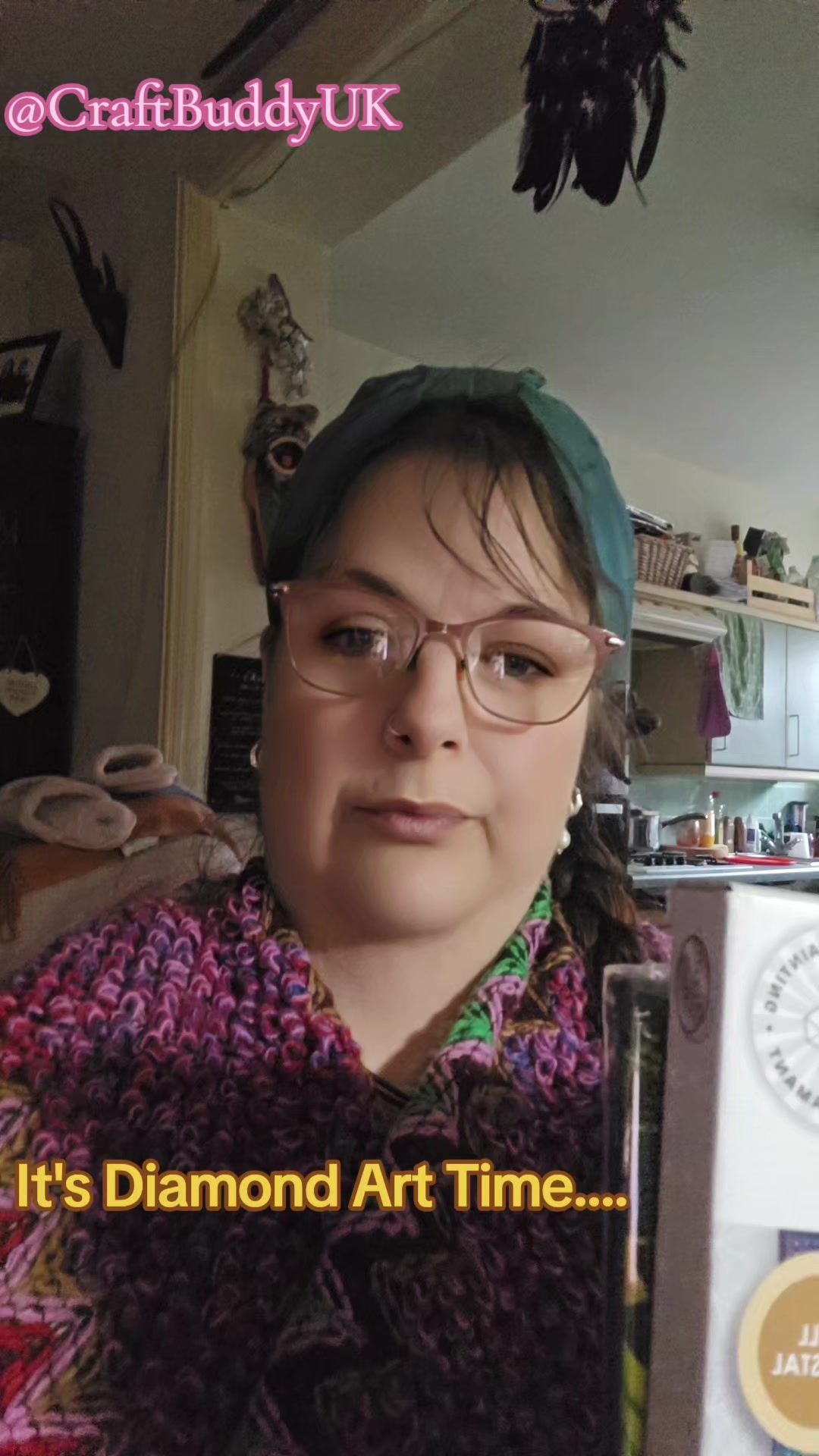 TikTok post by @lonepagansjewellery for Craft Buddy. Caption reads: @Craft Buddy UK This company already gets a big....