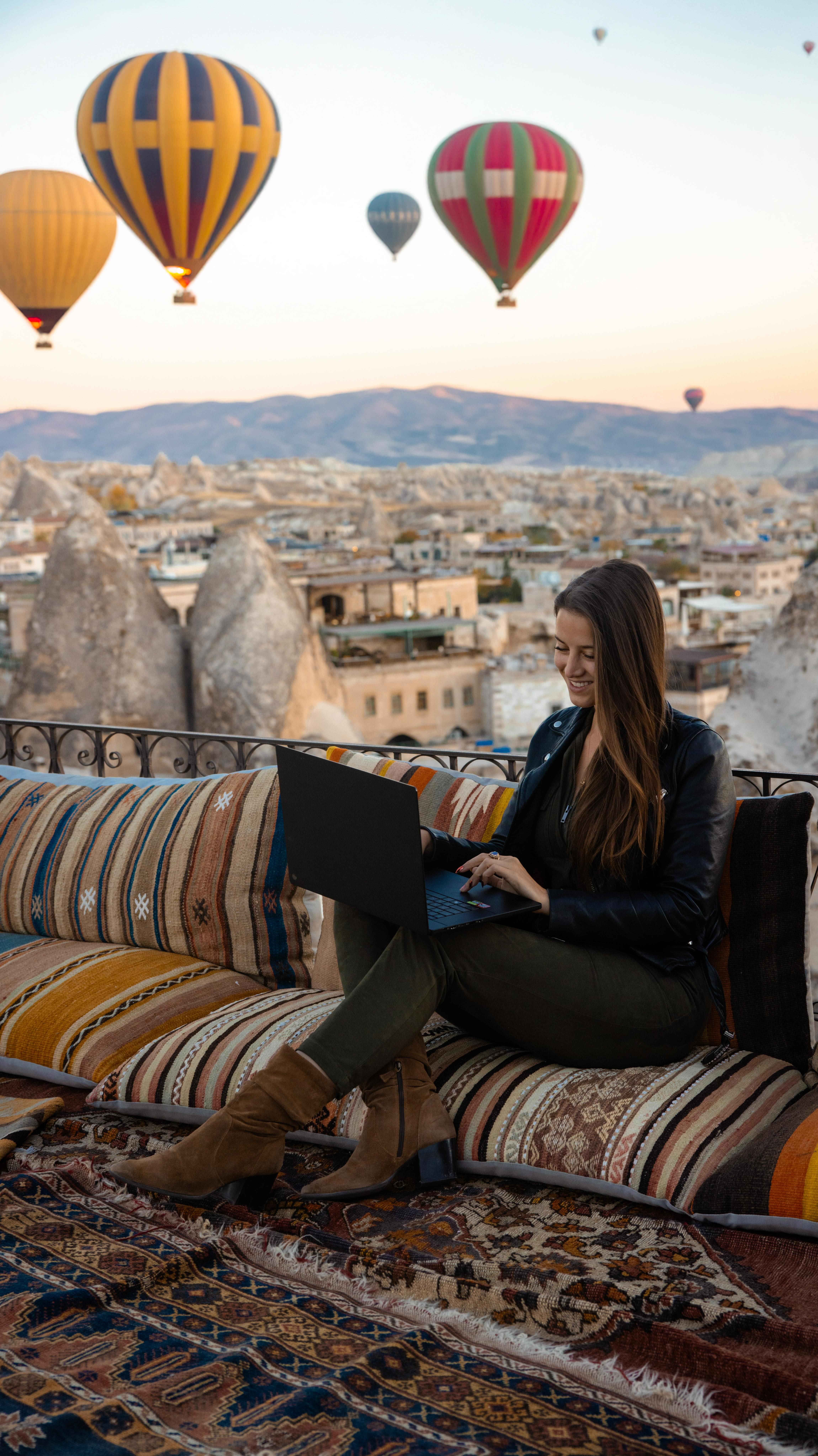 Instagram post by @lexielimitless for ASUS. Caption reads: I’ve traveled to every country in the world but....