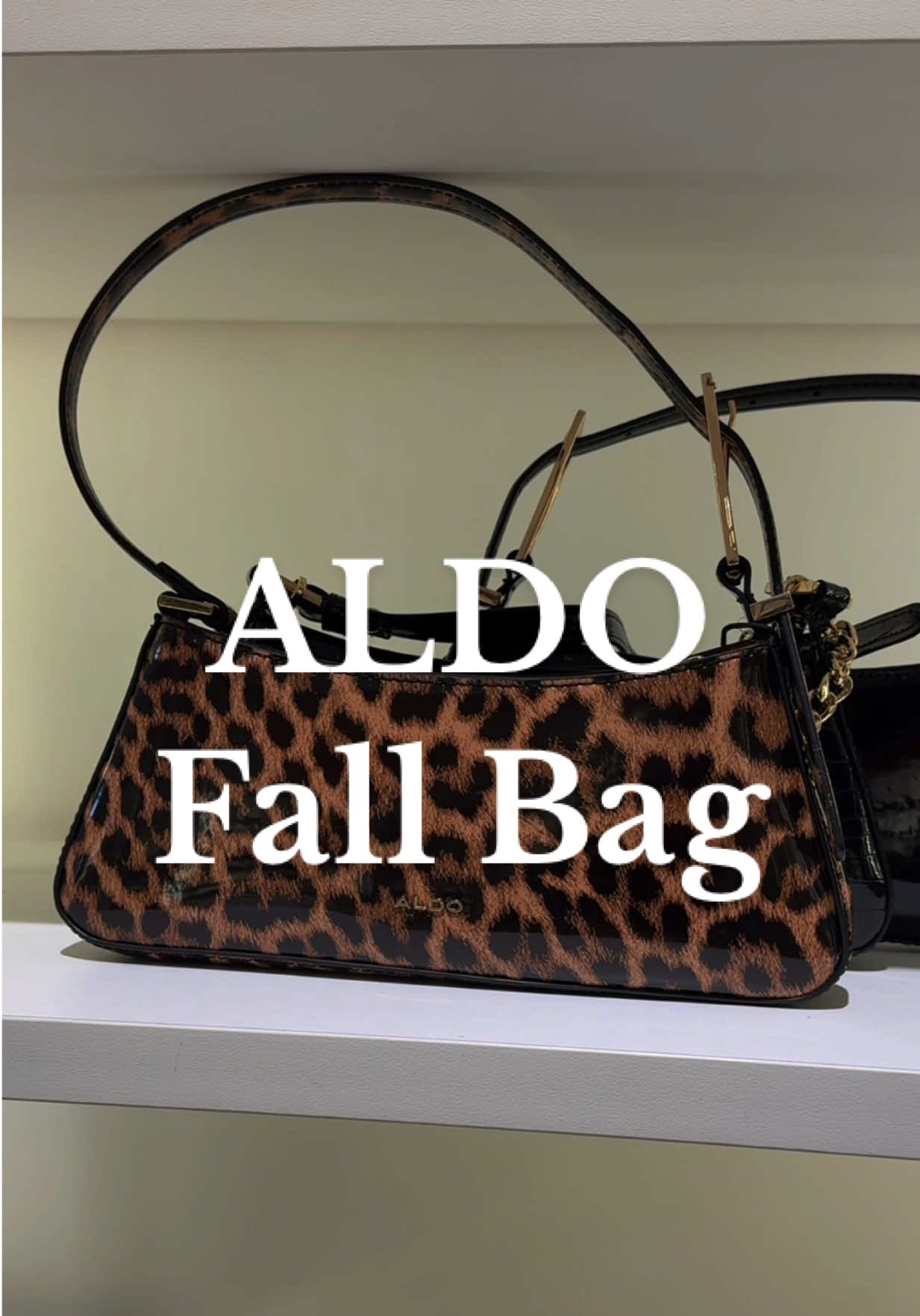 TikTok post by @down_forkimmy for ALDO Shoes. Caption reads: Not that I need another @ALDO Shoes leopard print....