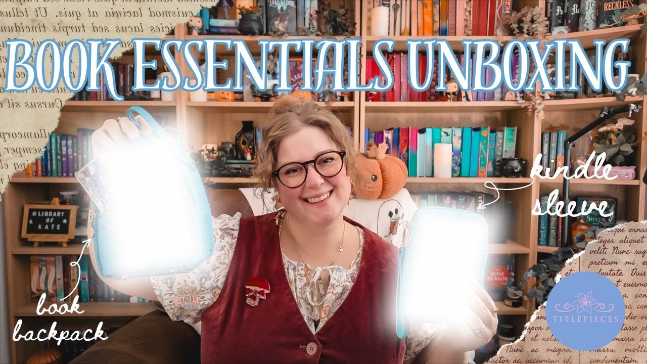 YouTube post by @libraryofkate for The Oodie. Caption reads: [...] LANE / KATE10 for 10% off ○ THE OODIE /....