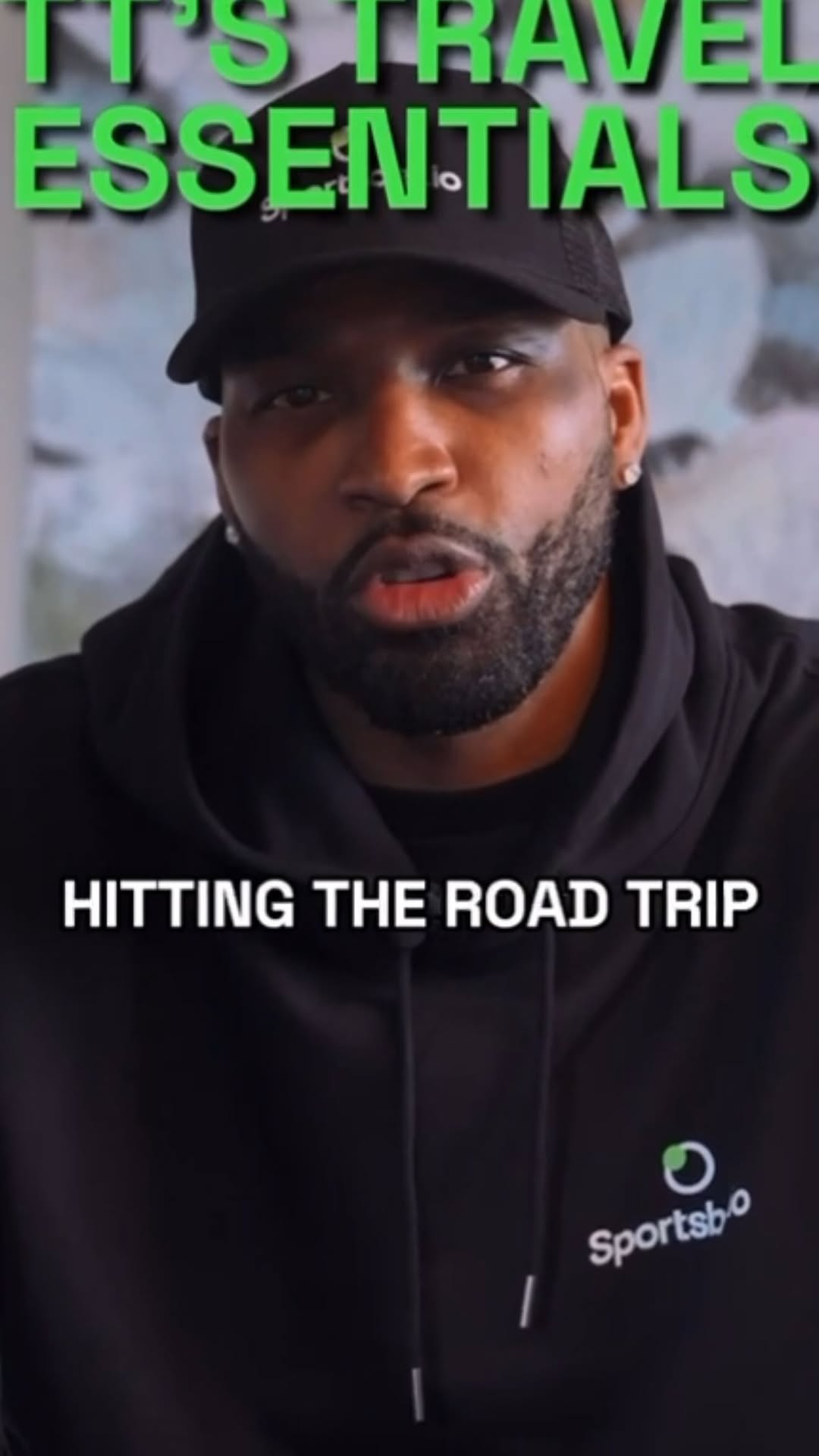 Instagram post by @realtristan13 for Sportsbet.io. Caption reads: Heading off to London ✈️ 
Preparation is....