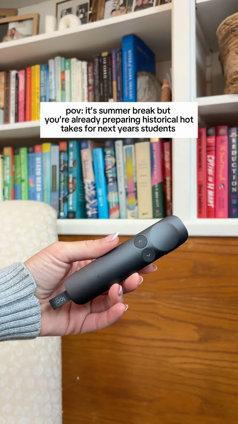 Instagram post by @alissa.teachinginstyle for Logitech. Caption reads: #LogitechPartner Teachers: “summer break is for....