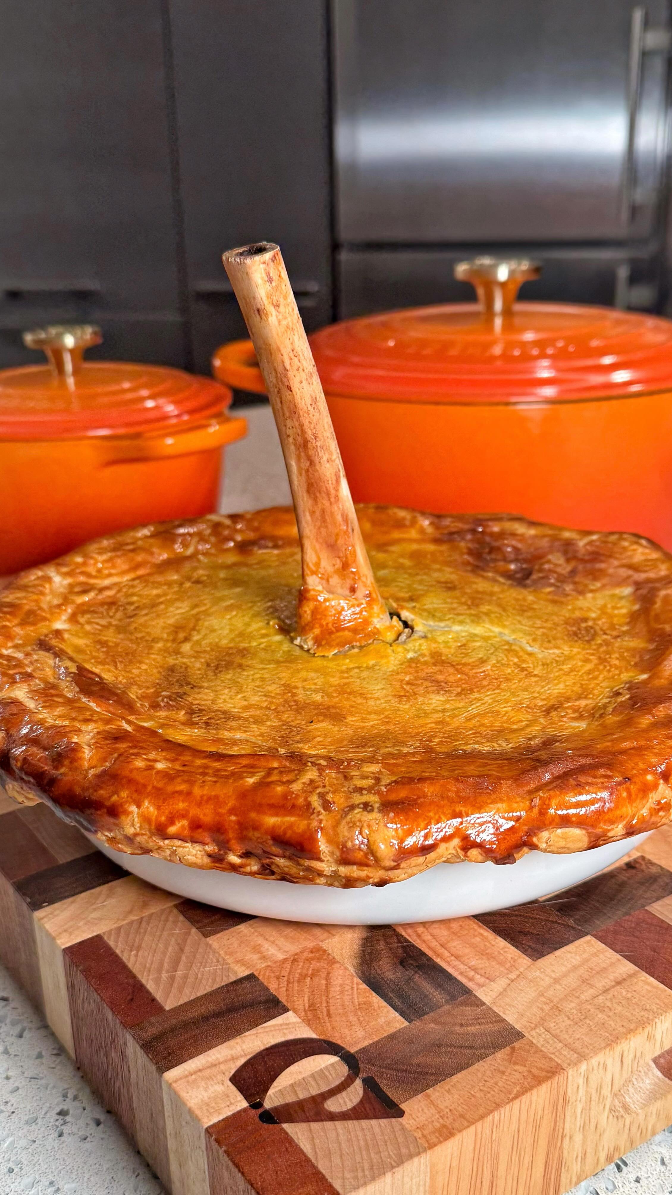 Instagram post by @notorious_foodie for Le Creuset. Caption reads: Home Cooking Sessions with @lecreuset : Pulled....