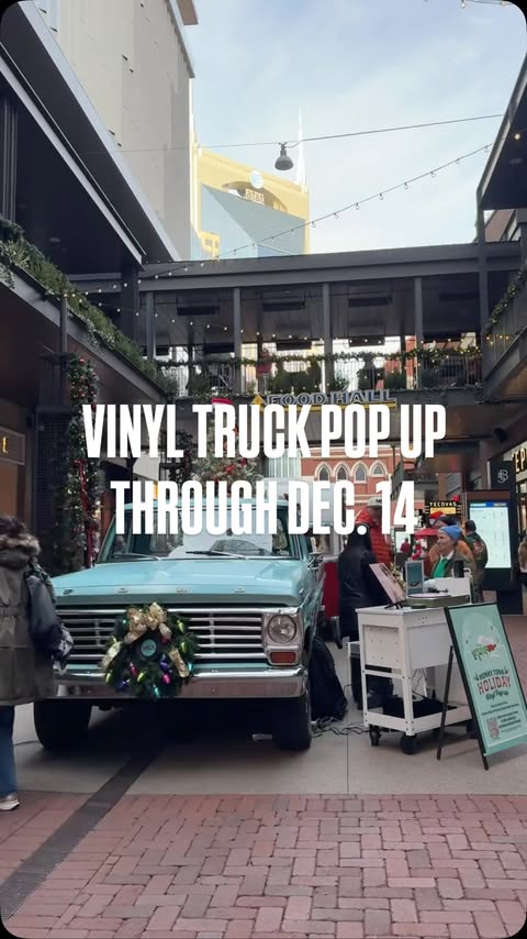 Instagram post by @stufftodoinnashville for Victrola. Caption reads: Are you looking for some last minute holiday....