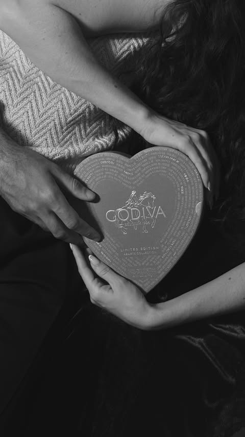 Instagram post by @leanneansar for GODIVA. Caption reads: [...] course, a couple pieces of chocolate.....