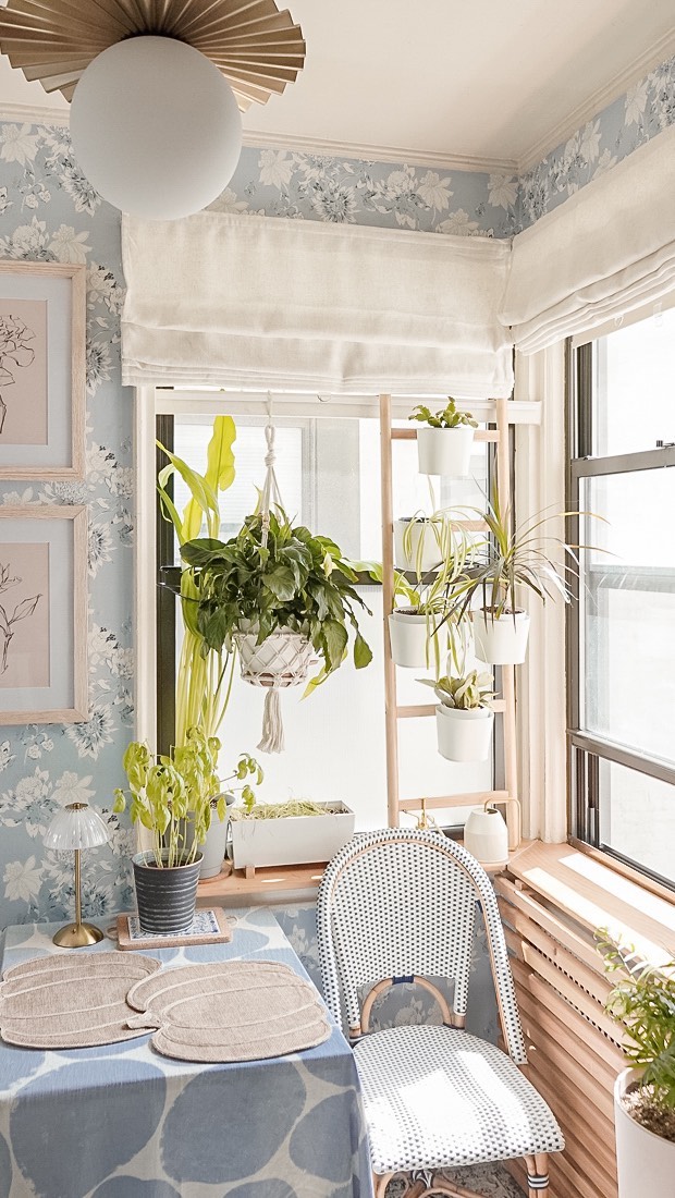 Instagram post by @kate_romanoff for Havenly. Caption reads: 💙 Perfect Curtains 💙

I have found the perfect....