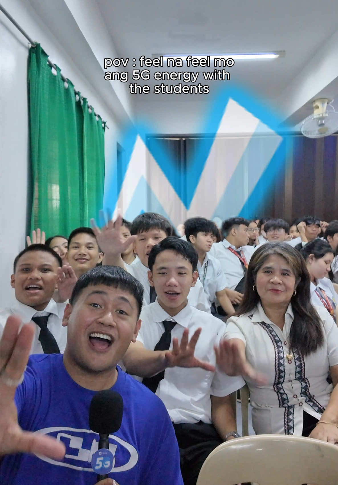 TikTok post by @winsonmillare for Globe Telecom. Caption reads: pov : feel na feel mo ang 5G energy with the....