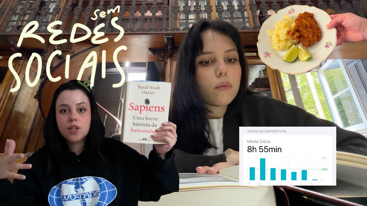 YouTube post by @vanessamacch for Cambly. Caption reads: desinstalei todas as redes sociais porque estavam....