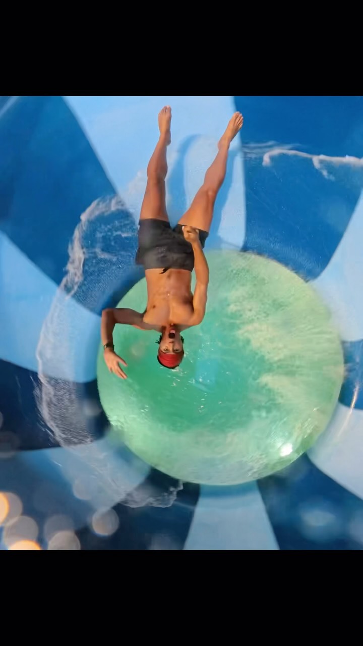 Instagram post by @thebucketlistfamily for Kalahari Resorts. Caption reads: Happy National Waterpark Day! 💦 Today we’re....