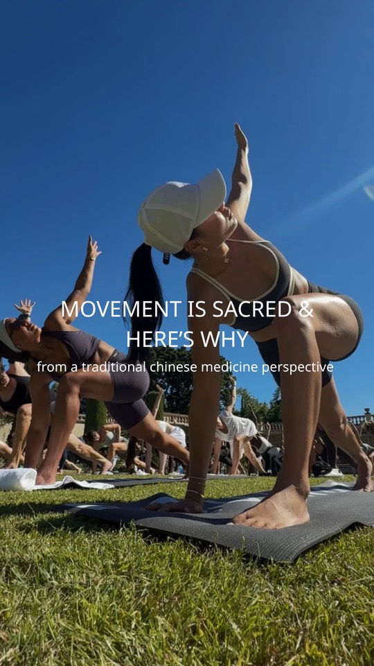 Instagram post by @drfelicechan for Equinox. Caption reads: In Chinese medicine, movement is sacred.
It’s not....